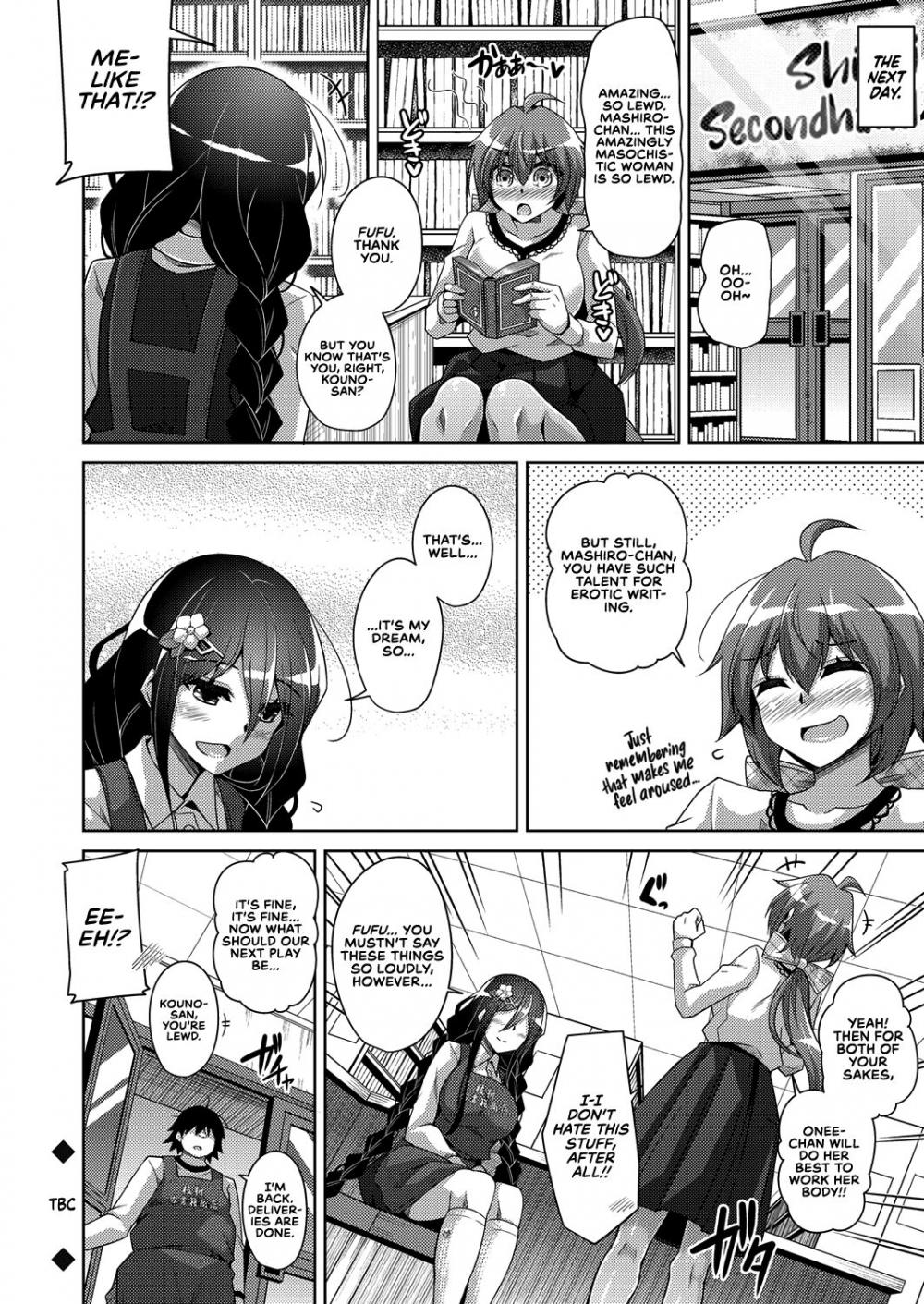Hentai Manga Comic-A Bitch Rose Shrouded in Books-Read-91
